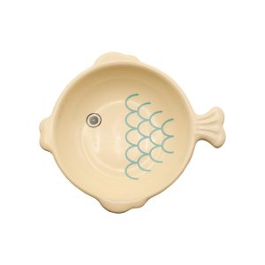 ظرف سرامیکی کنسرو خوری طرح ماهی