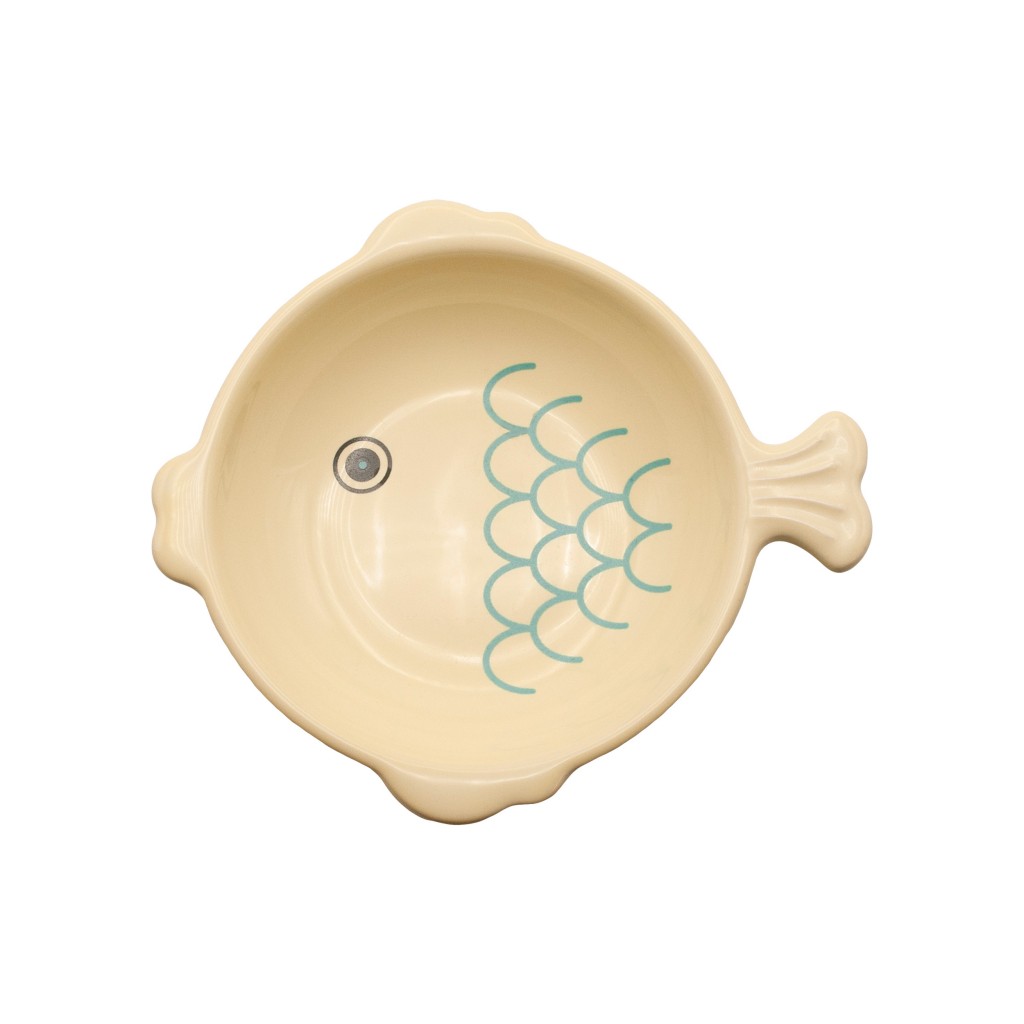 ظرف سرامیکی کنسرو خوری طرح ماهی