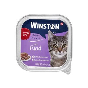 ووم گربه وینستون گوشت گاو 100 گرمی