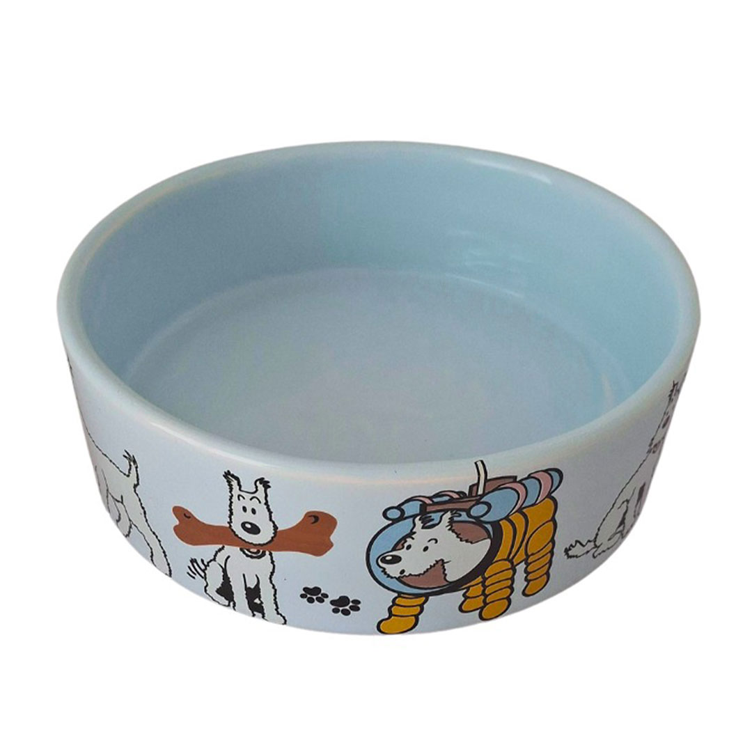 ظرف سرامیکی سگ اسکارلت 17 سانتی