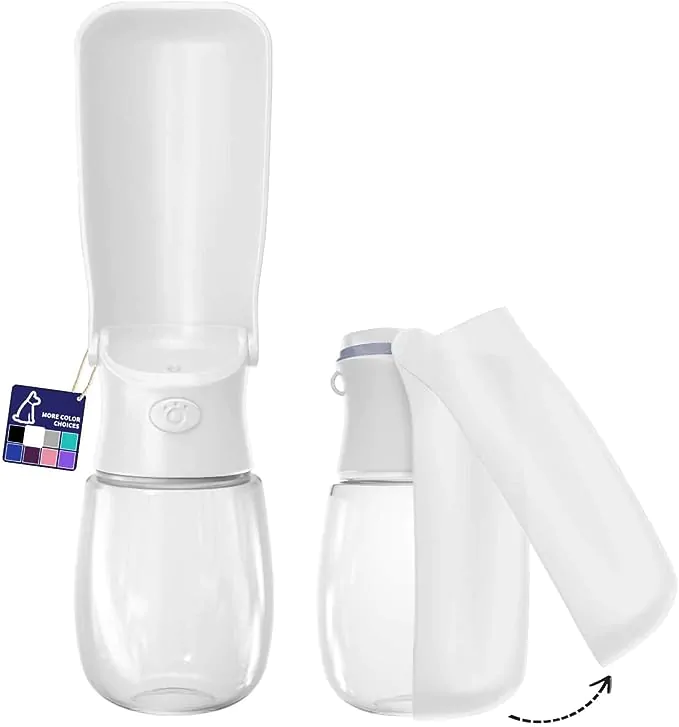 قمقمه همراه تاشو شیشه ای