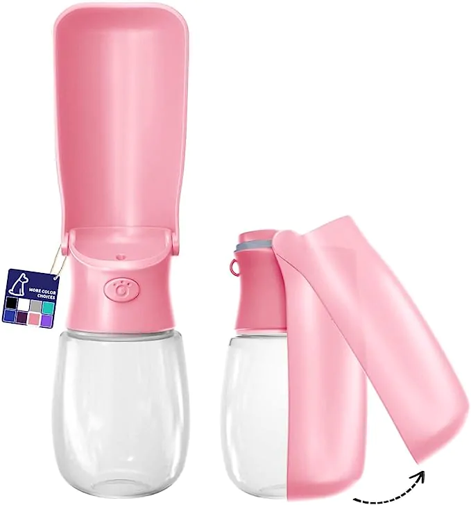 قمقمه همراه تاشو شیشه ای