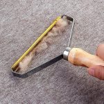 پرزگیر ثابت فرش و مبل دسته چوبی