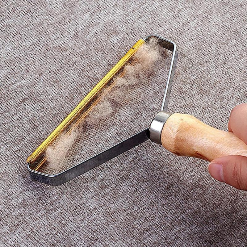 پرزگیر ثابت فرش و مبل دسته چوبی