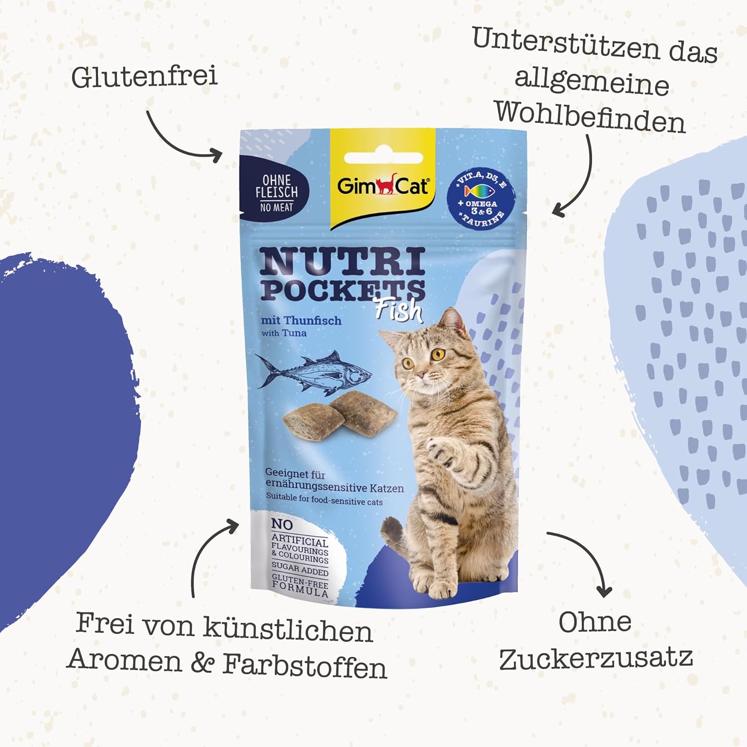 اسنک نوتری ماهی و سالمون جیم کت