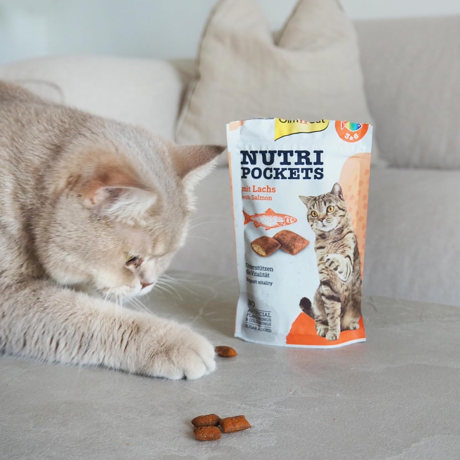 اسنک نوتری ماهی سالمون جیم کت