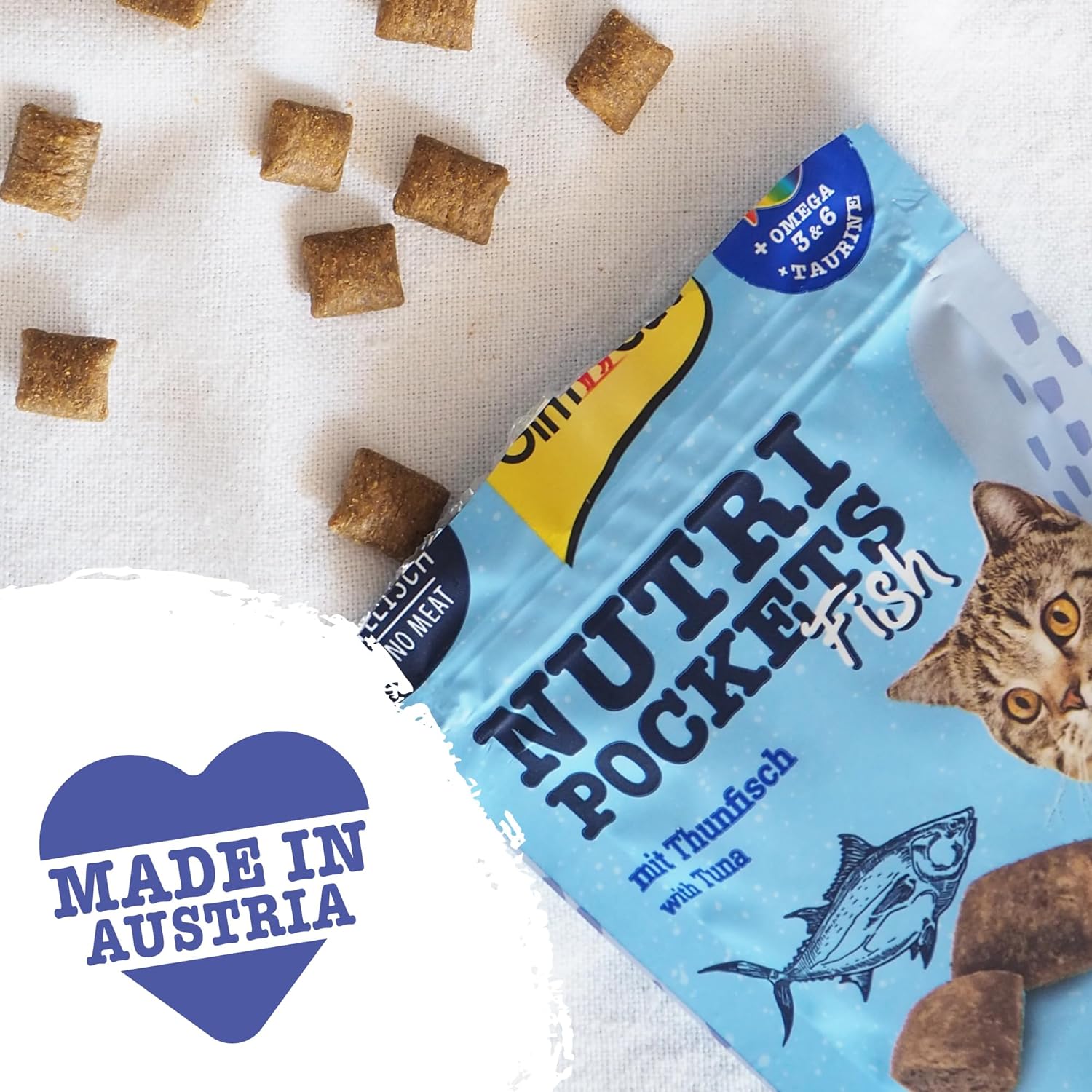 اسنک نوتری ماهی و سالمون جیم کت