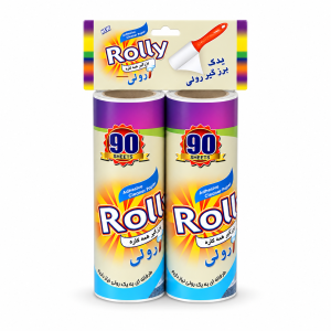 پرزگیر رولی یدک بزرگ دوبل 90 لایه