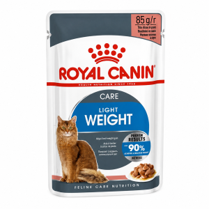 پوچ گربه رویال کنین لایت ویت 85 گرمی