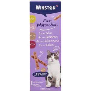 وینستون تشویقی سوسیسی گربه