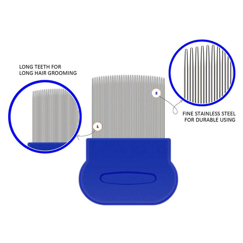 شانه دندانه بلند