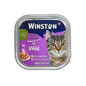 ووم گربه وینستون گوشت شکاری 100 گرمی