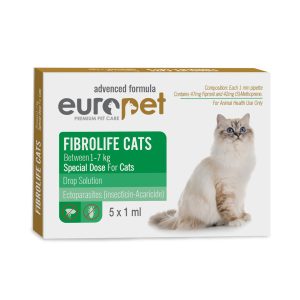 قطره ضد انگل گربه یوروپت 5 عددی