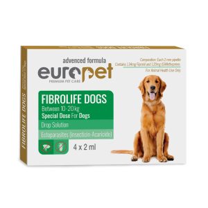 قطره ضد انگل سگ یوروپت 4 عددی