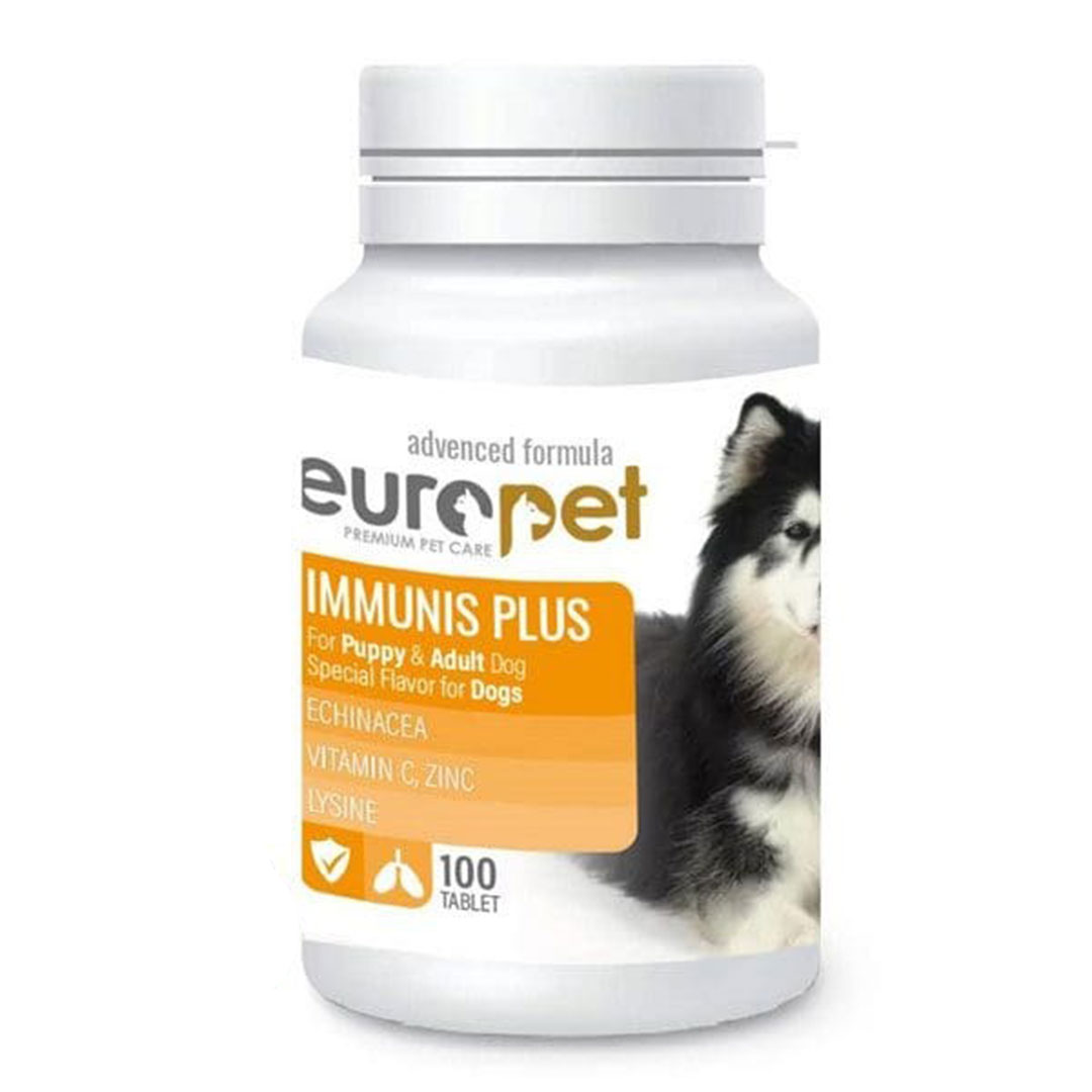 مکمل تقویت ایمنی سگ یوروپت 100 عدی