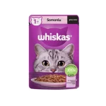 Whiskas Cat Wet Food Pouch Salmon in Sauce 85g