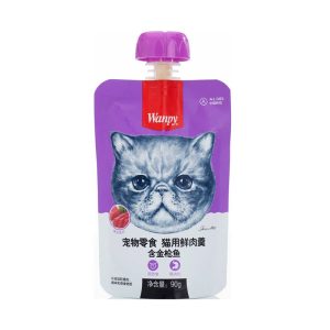 پودینگ گربه ونپی طعم ماهی 90 گرم بنفش