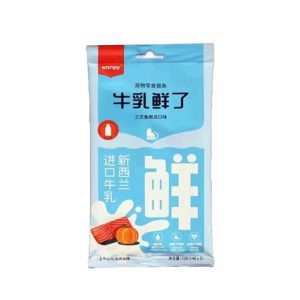 بستنی گربه شیر و سالمون و کدو ونپی