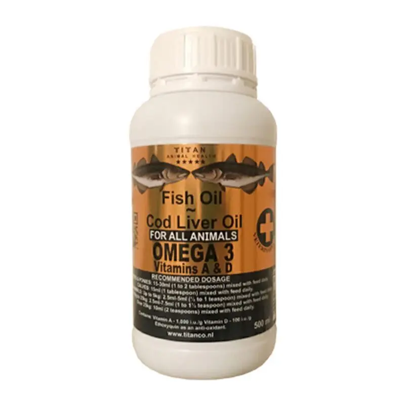 روغن جگر ماهی تیتان 500 میلی