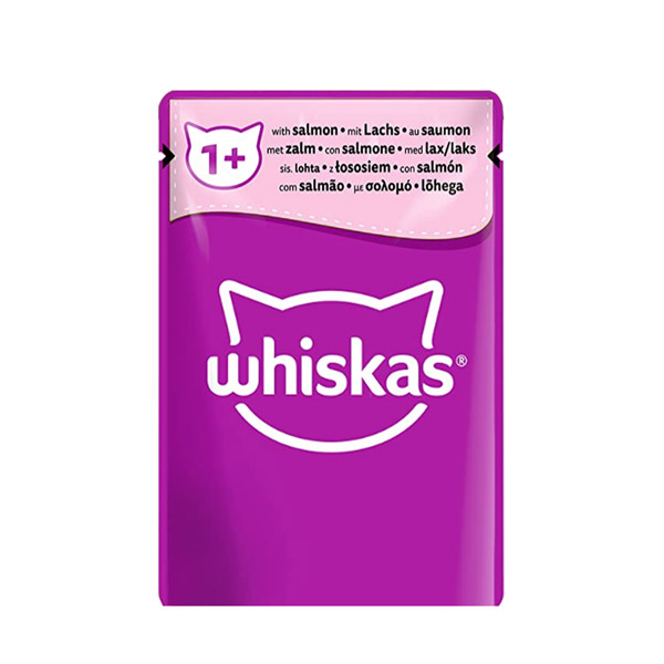 پوچ گربه ویسکاس سالمون 85 گرمی