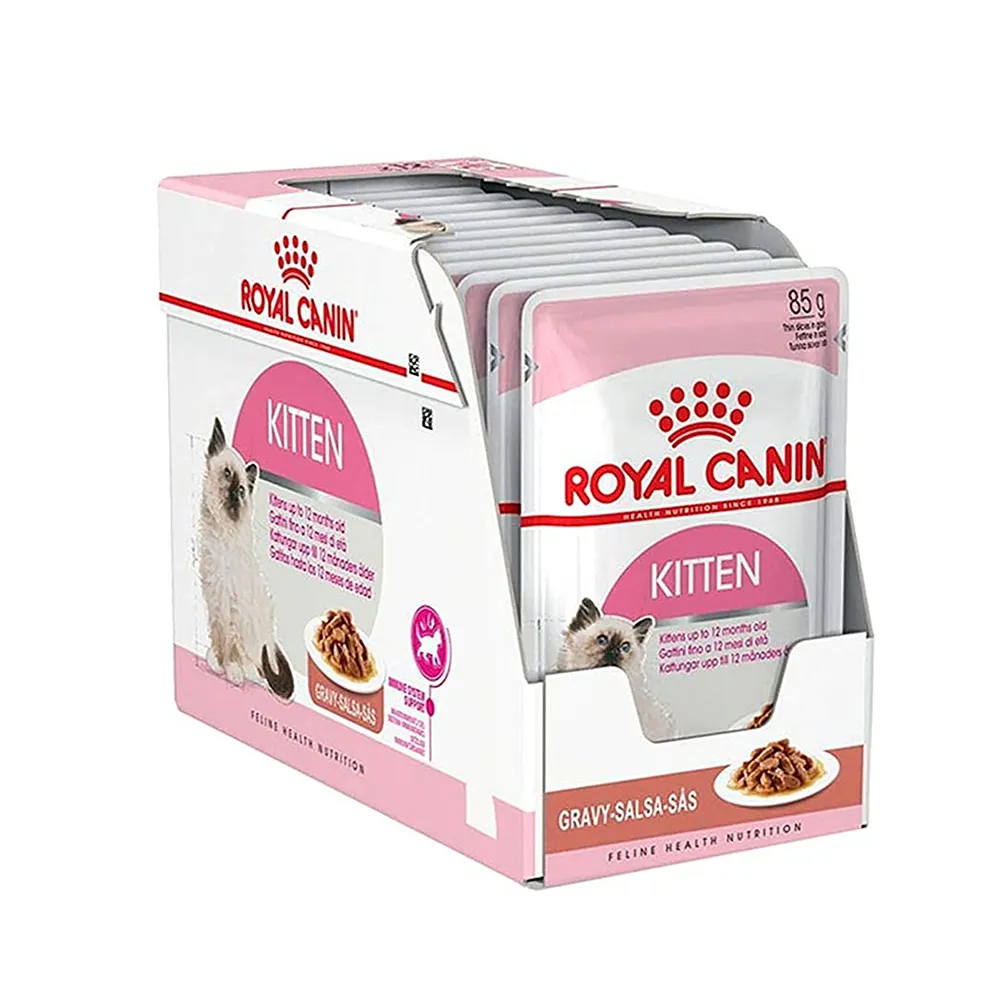 پوچ گربه رویال کنین کیتن 85 گرمی