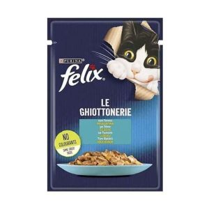 پوچ گربه فلیکس ترک ماهی تن 85 گرمی