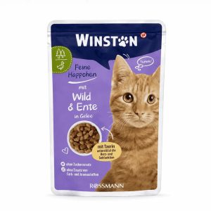 پوچ گربه وینستون گوشت شکار و اردک 100 گرمی
