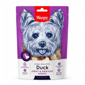 تشویقی سگ ونپی مدل Duck Jerky & Rawhide Wraps وزن 100 گرم