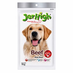 تشویقی سگ جرهای Beef Stick وزن 80 گرم