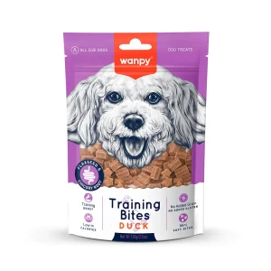 تشویقی سگ ونپی مدل Training Bites Duck وزن 100 گرم