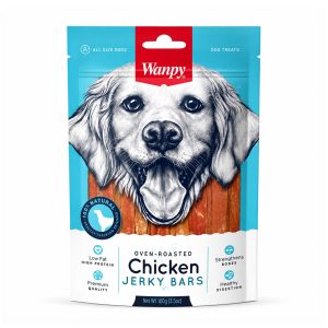 تشویقی سگ ونپی مدل Chicken Jerky وزن 100 گرم