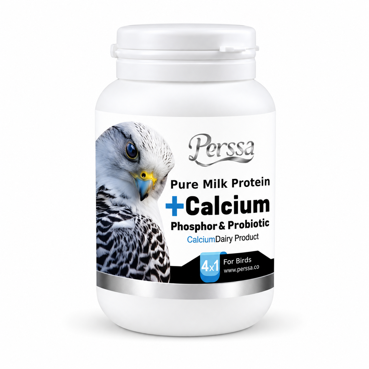 پودر مکمل کلسیم پرندگان پرسا مدل Probiotic وزن 200 گرم