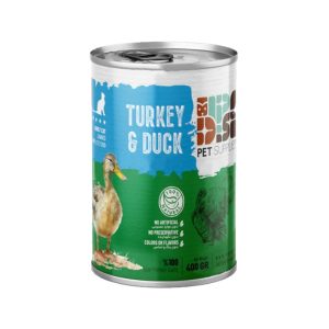 کنسرو dps نچرال گربه مرغ و بوقلمون و اردک 430 گرمی