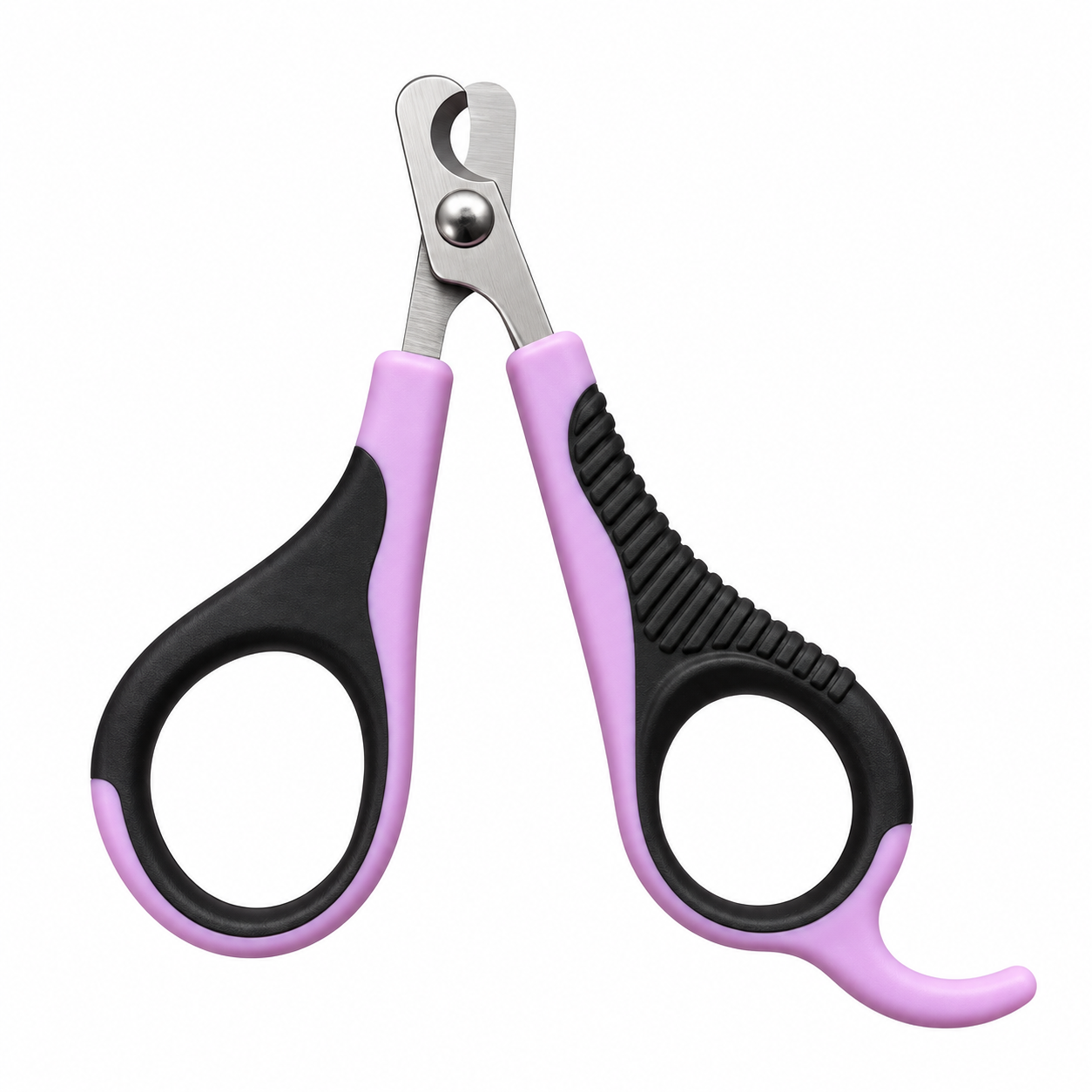 ناخن گیر قیچی دسته دو رنگ